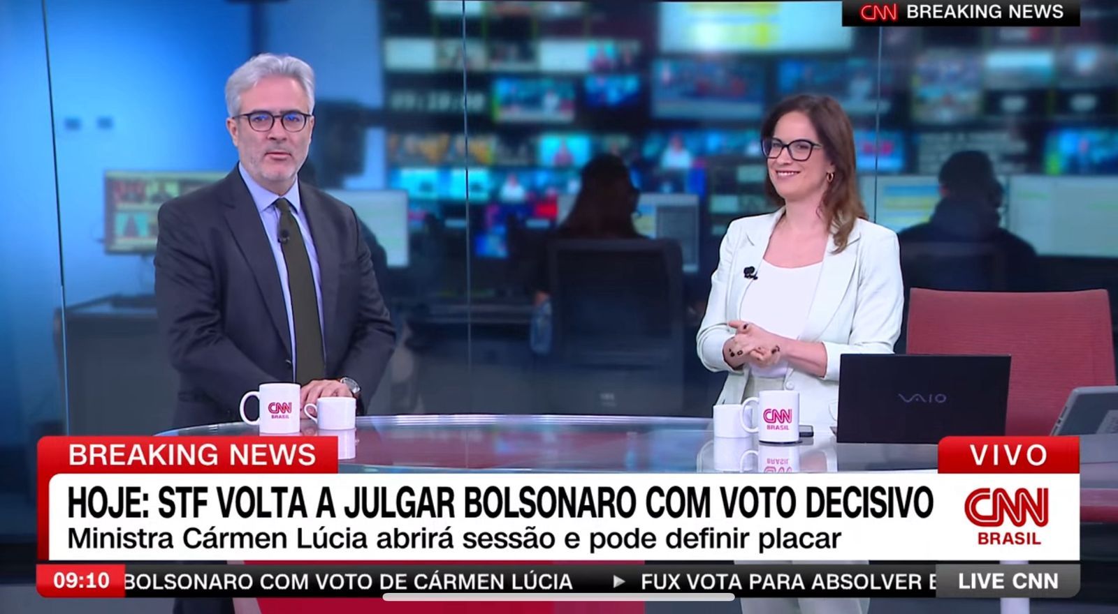 Foto O sócio Renato Stanziola Vieira foi entrevistado nessa manhã no programa Live CNN Brasil, e voltou a tratar do julgamento da ação penal 2668.  Renato se manifestou sobre o voto do Ministro Luiz Fux e abordou aspectos técnicos genéricos do caso.  Clique e confira a íntegra da entrevista.