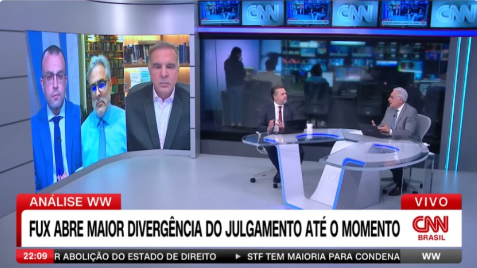 Foto O sócio Renato Stanziola Vieira foi entrevistado por William Waack no programa WW da CNN Brasil na noite de 10 de setembro.